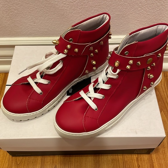 ‼️LUNA ROSSA - Red Sneakers 👟 ❤️‼️ MADE IN ITALY - Picture 5 of 11